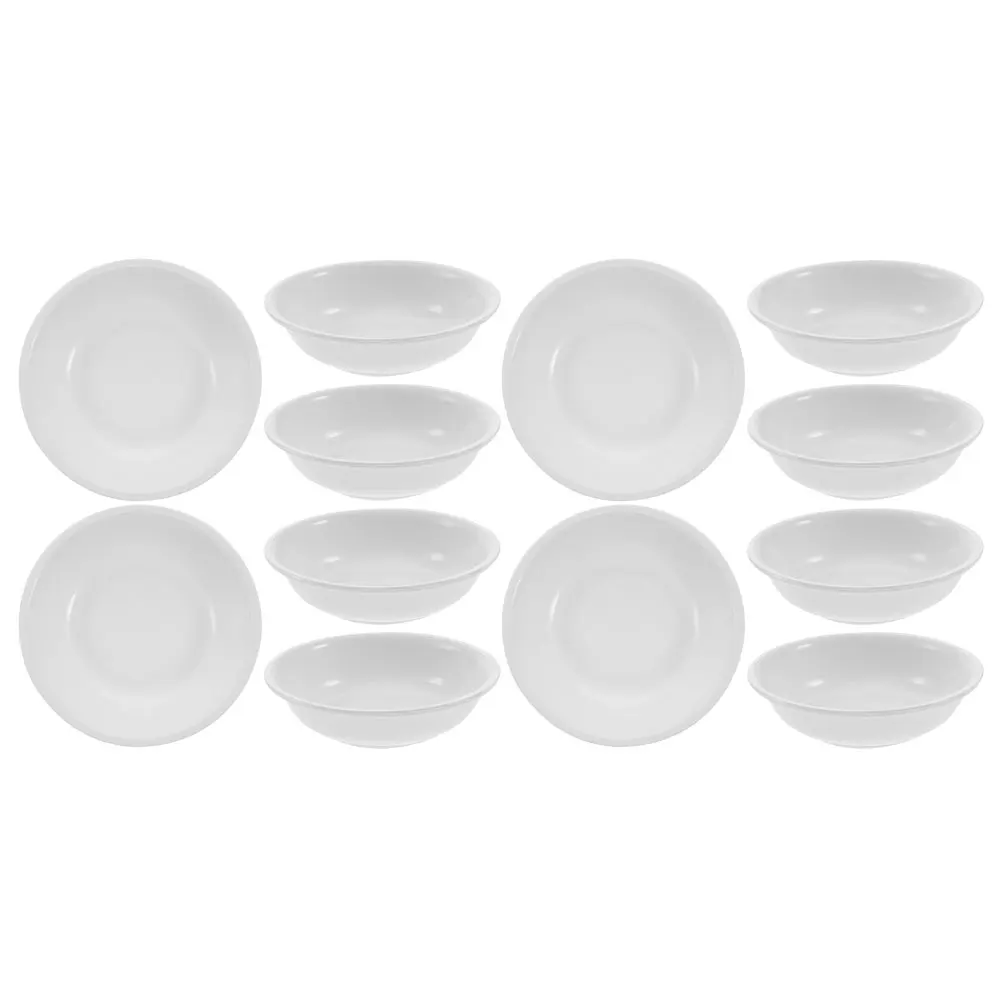 

12pcs Plastic Saucer Dipping Bowls Small Dishes Sauce Cups Soy Sauce Dish Easy Clean Hand Dishwasher Safe Reliable Premium