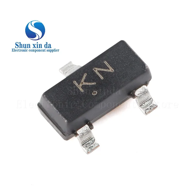 100PCS 2SK3018 K3018 KN SOT-23 30V 100mA SMD N Channel MOSFETS SMD Triode Transistor