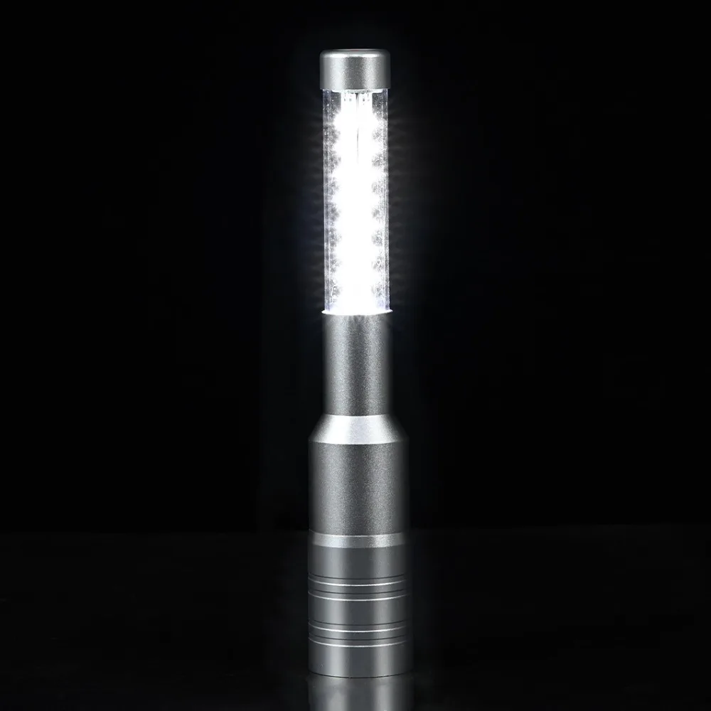 Rechargeable Handheld Strobe Lights Gold Silver Light Flash Champagne Bottle Sparklers Colorful LED Strobe Baton KTV Party