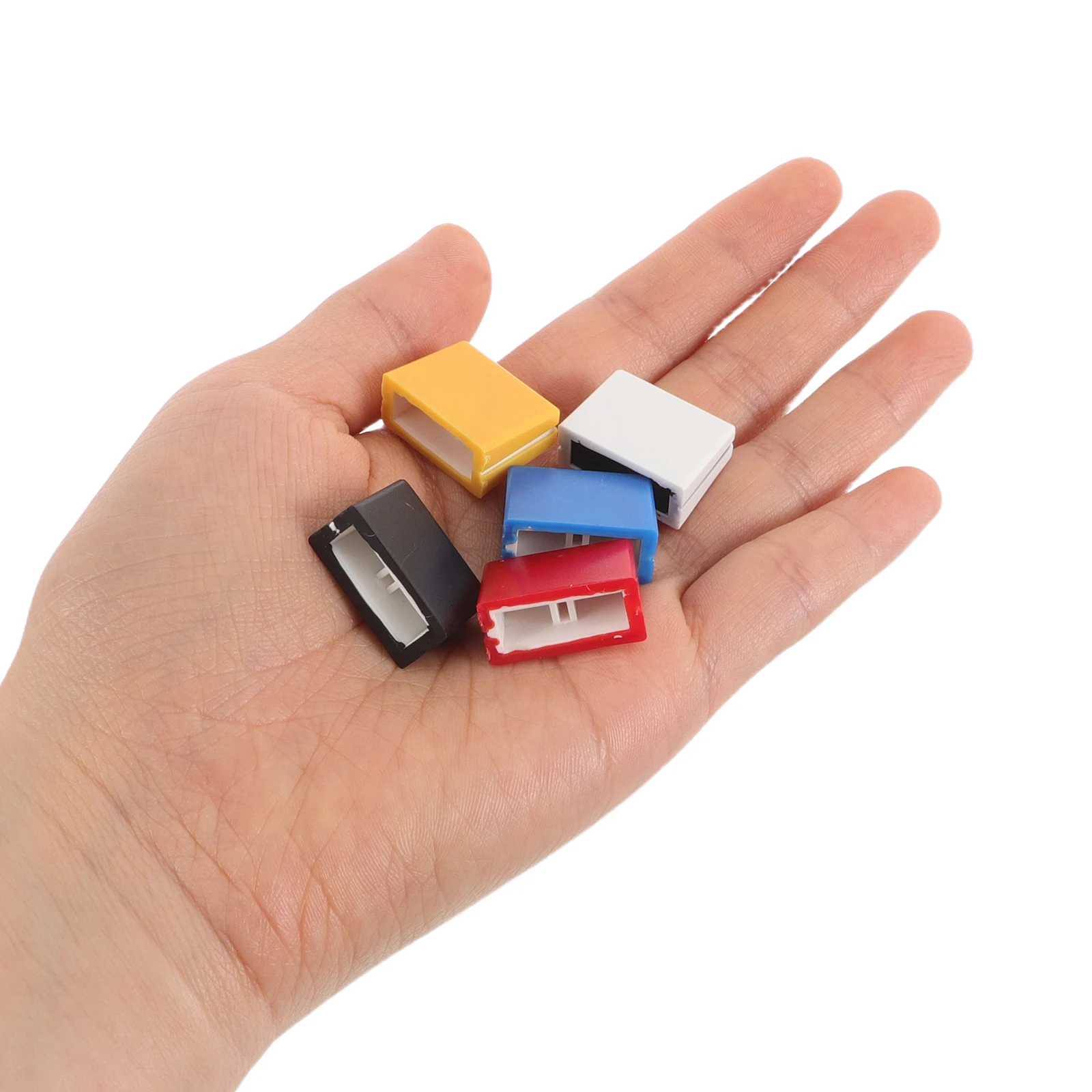 

10 Pcs Mixer Accessories Slider Knob Covers Plastic Replacement Caps Audio Parts