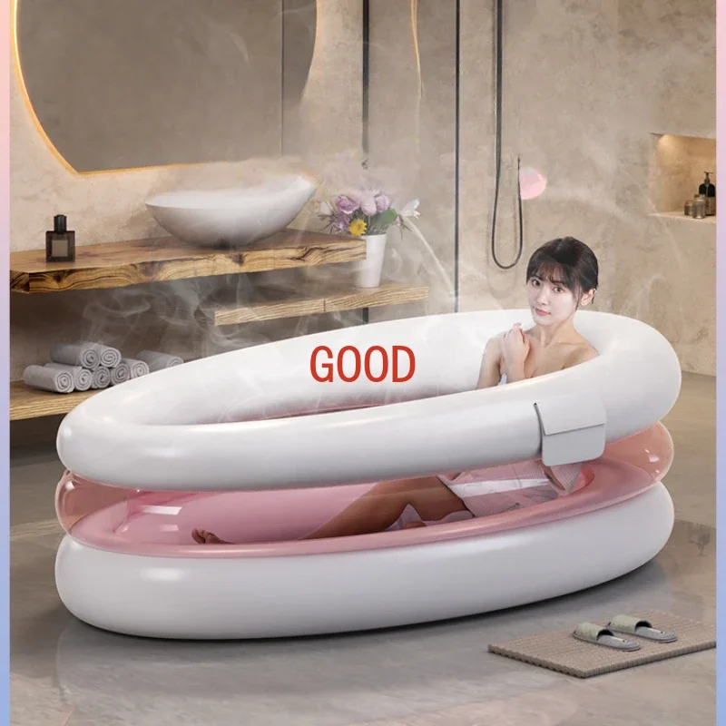 Foldable Adult Bath Home Spa Cubeteras Collapsible Bucket Body Wash Tub Water Large Container Tina Plegable Fomentation Machine