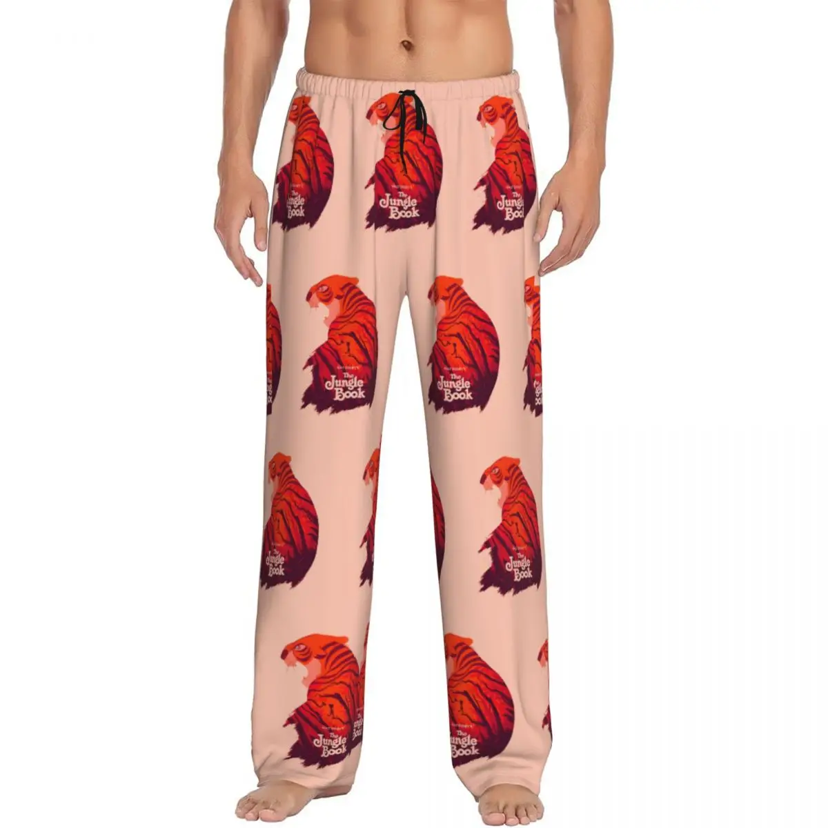 

Custom The Jungle Book Pajama Pants Men's Sleepwear Lounge Sleep Bottoms Stretch with Pockets
