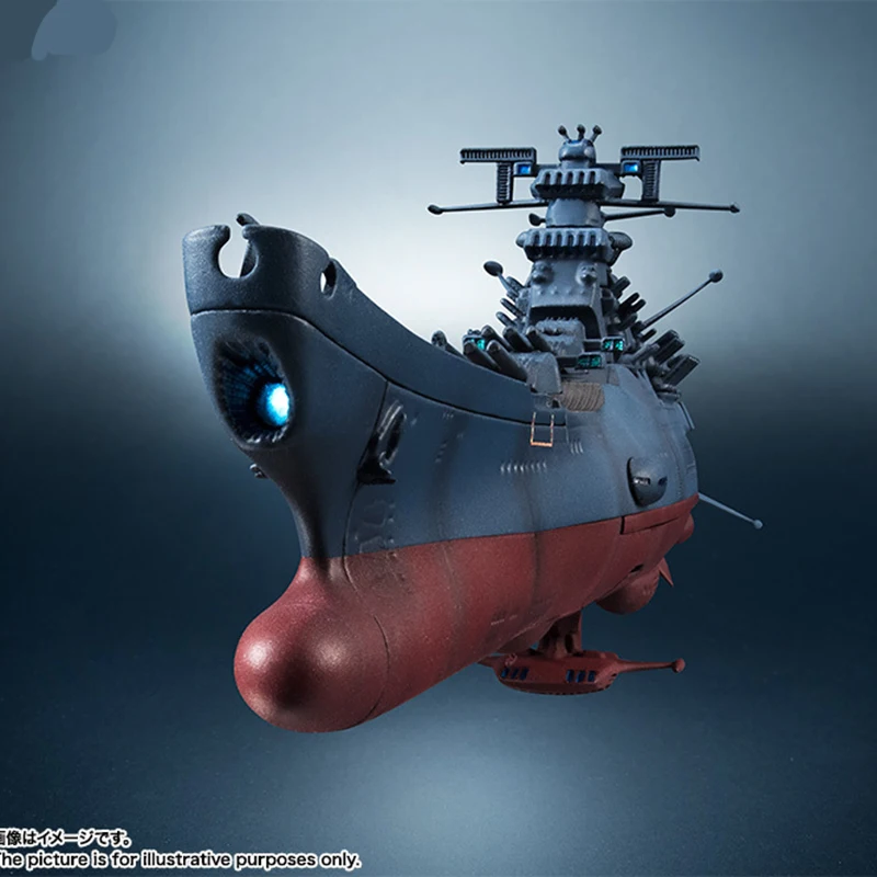 [In stock] Bandai  Original Genuine 1/2000 Space Battleship Yamato 2202 Cartoon Anime Peripherals Garage Kits Model Toy Gift Men