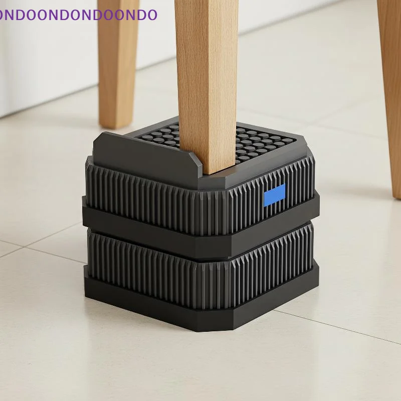 Non-Slip Stackable Furniture Risers Sturdy Lifting Pads for Bed Sofa Table Couch Dorm Apartment Home Office