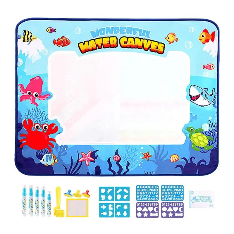 

Kids Drawing Mat Kids Painting Writing Doodle Toy Board Extra Large Educational Magic Drawing Doodling Mat Bring Magic Pens For