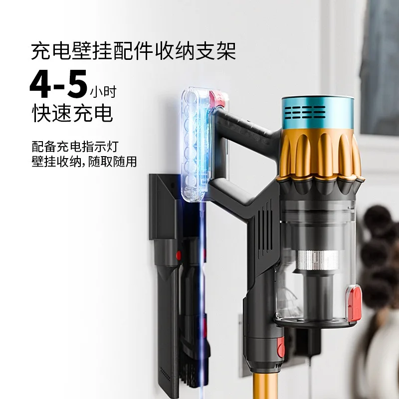 MPQU 60kPa Handheld Wireless Vacuum Cleaner 650W Brushless Motor Touchscreen Removable Battery 1.2L Dust Cup 50min Runtime