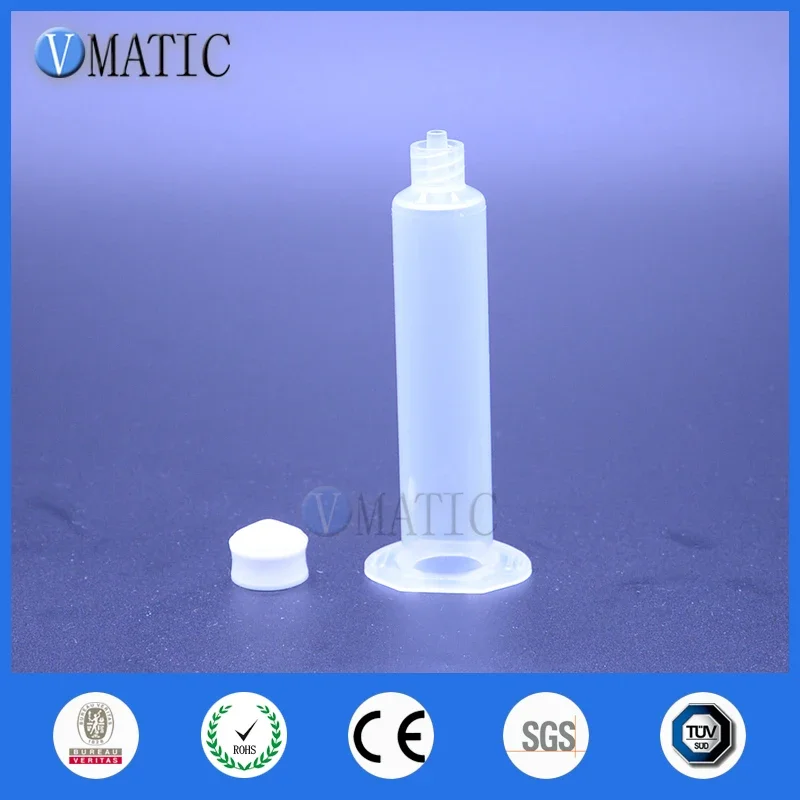 Free Shipping 500 Sets 30cc/ml Luer Lock Tip Dispensing Transparent Dispenser Syringe Barrel