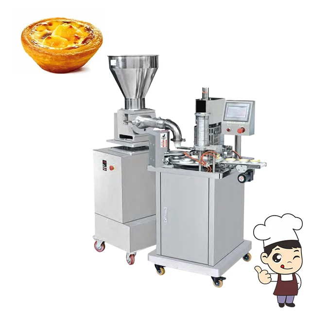SY-980 1500 Pcs/h Automatic New Professional Egg Tart Shell Maker Machine 220V