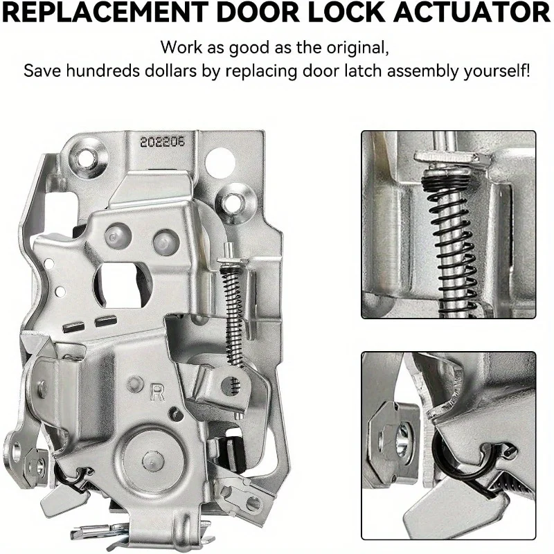 مشغل قفل الباب الأمامي الأيمن 940-103 (16631626) لسيارة تشيفي أسترو/سترة وجي إم سي C1500/C2500/K1500/يوكون #2