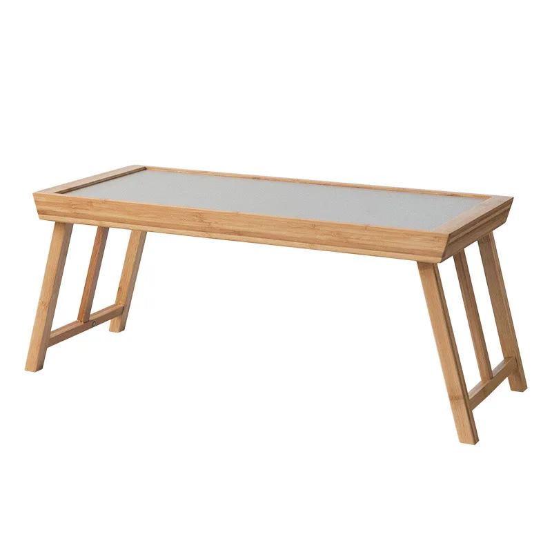 

Bamboo folding table bay window table short bed few tatami kang few portable tea tray simple modern tea table few