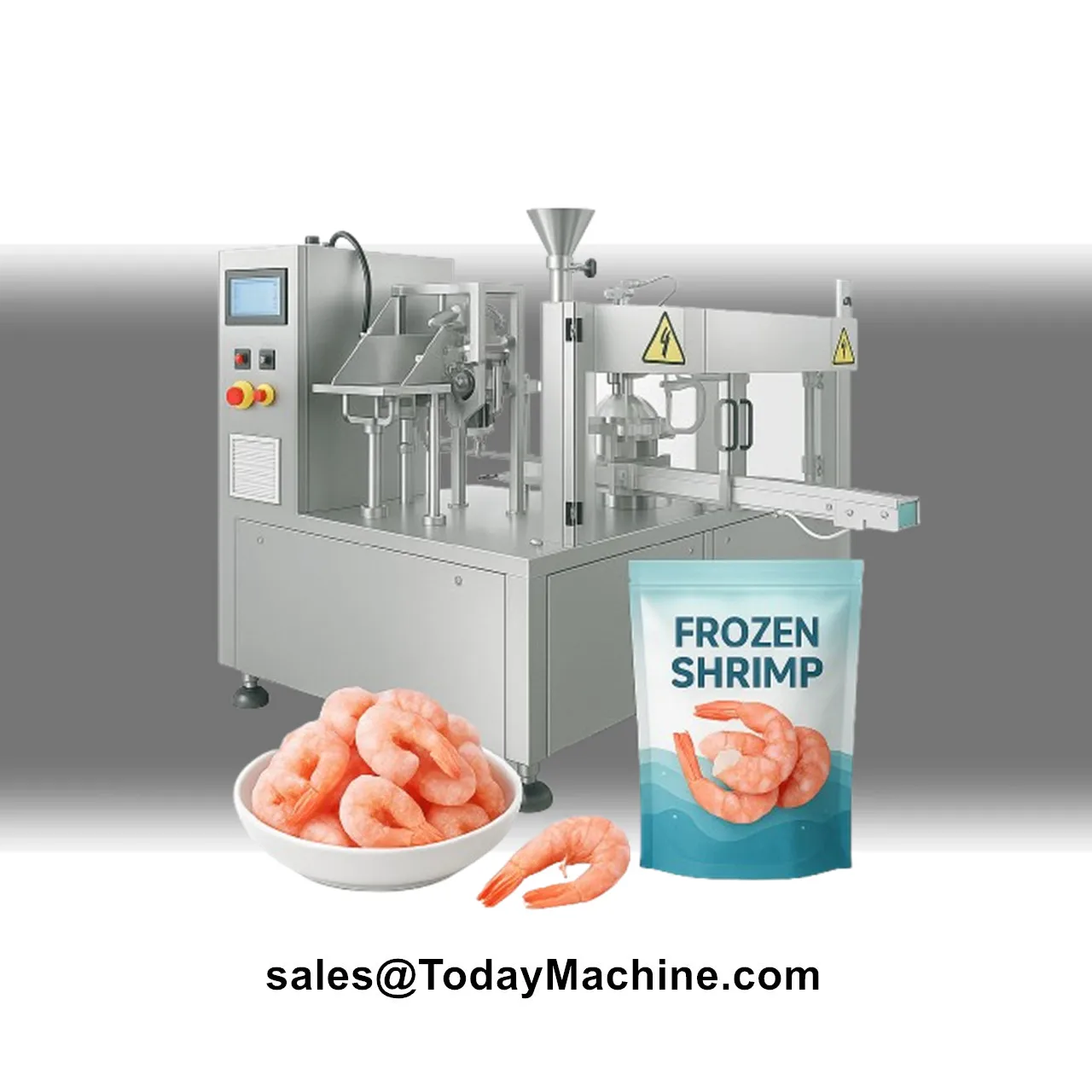 Premade Pouch Bag Automatic Fill Seal Packing Machine for Liquid Paste Honey