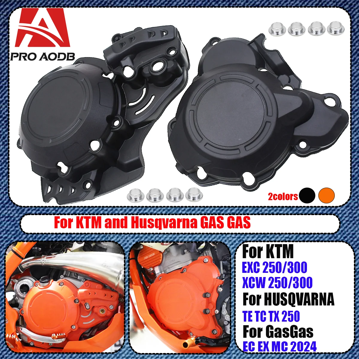 

For KTM EXC 250 300 TPI SX XC XC-W For Husqvarna TE TE TC Gas Gas EC EX MC Motorcycle Clutch Protector Ignition Guard Cover