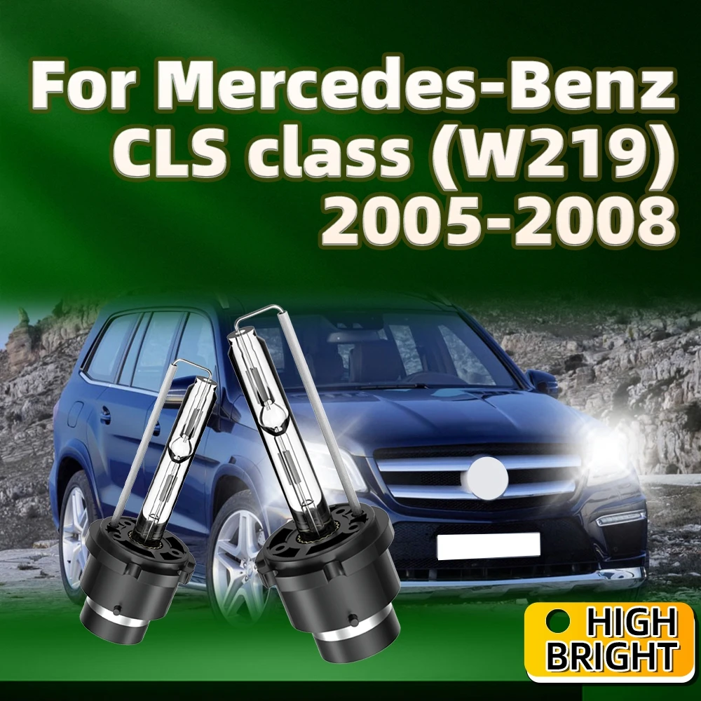 

2PCS Original Xenon Bulbs 35W D2S Car Lamps HID 6000K 10000K Headlight For Mercedes-Benz CLS class W219 2005 2006 2007 2008