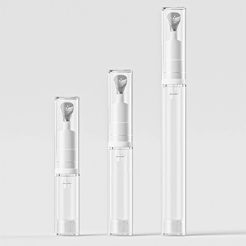 5/10Ml Lege Cosmetische Container Voor Oogcrème Massage Essentiële Navulbare Fles Lippenbalsem Metalen Top Zachte Buis