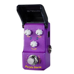 JOYO JF-320 PURPLE STORM Fuzz Guitar Pedal from Warm Fuzzy to Rough and Screeching True Bypass Fuzz Pedal for Classic Rock