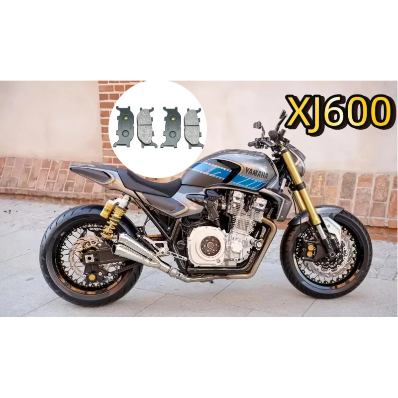 

For YAMAHA XJ600 Diversion 1998 XJ600N XJ600S 1998-2003 XJR400 1993-1996 XJR400S 1994 XJ XJR 400 600 Front&Rear Brake Pads Kit