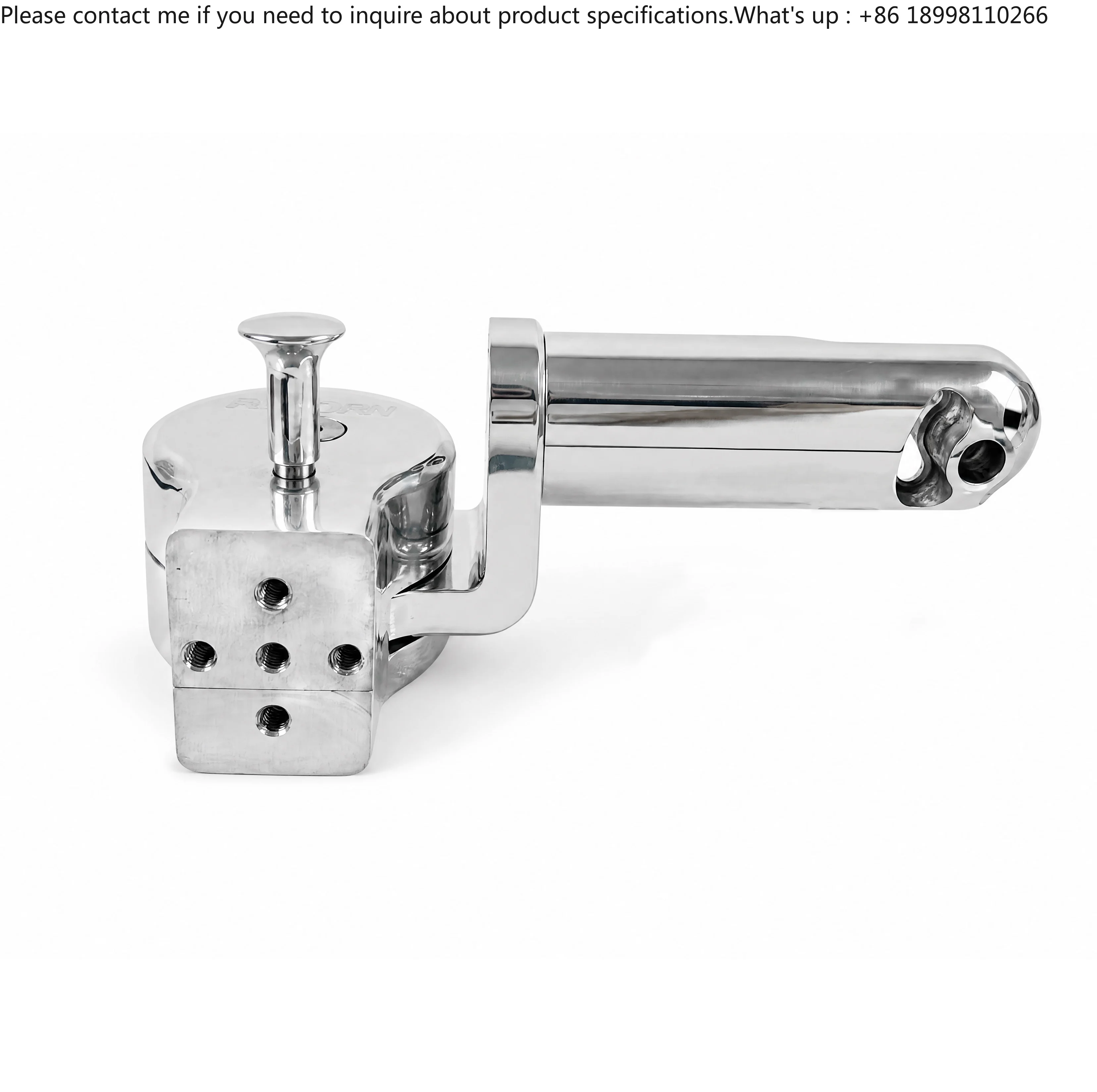 Marine Hardware Wakeboard Tower Rack Extended Rotating Arm