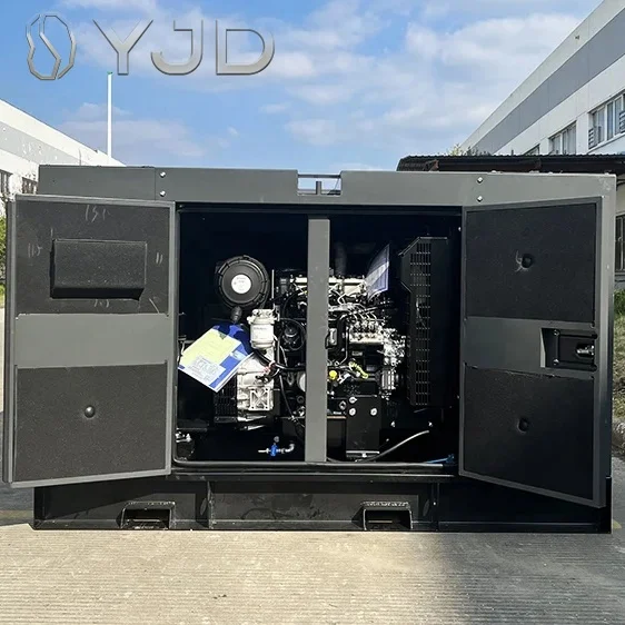 40kva-100kva 100kw Silent Diesel Generators Open Frame ATS with / Engine
