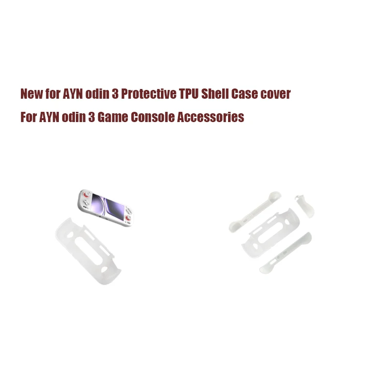 New for AYN odin 3 Protective TPU Shell Case cover For AYN odin 3 Game Console Accessories