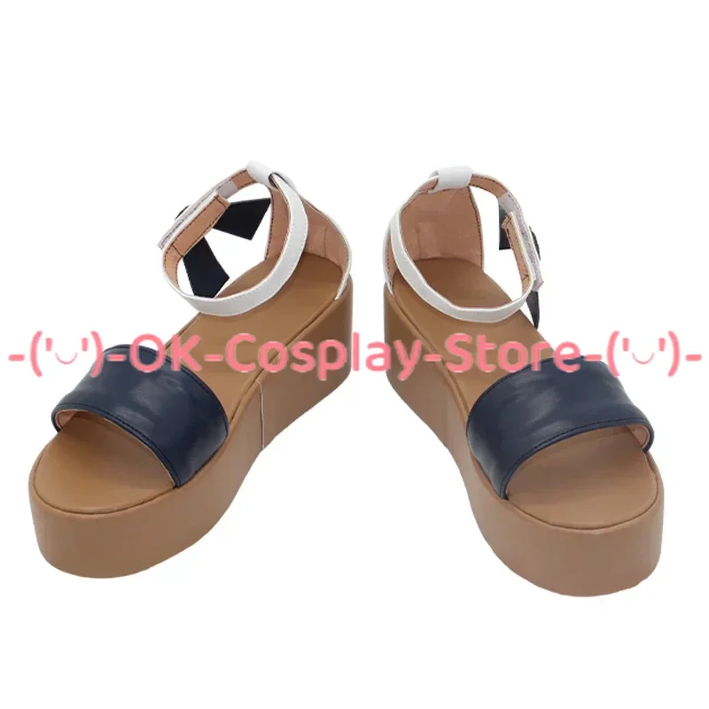 Game Blue Archive Tsukiyuki Miyako Cosplay Shoes Halloween Carnival Boots PU Shoes Cosplay Props Custom Made