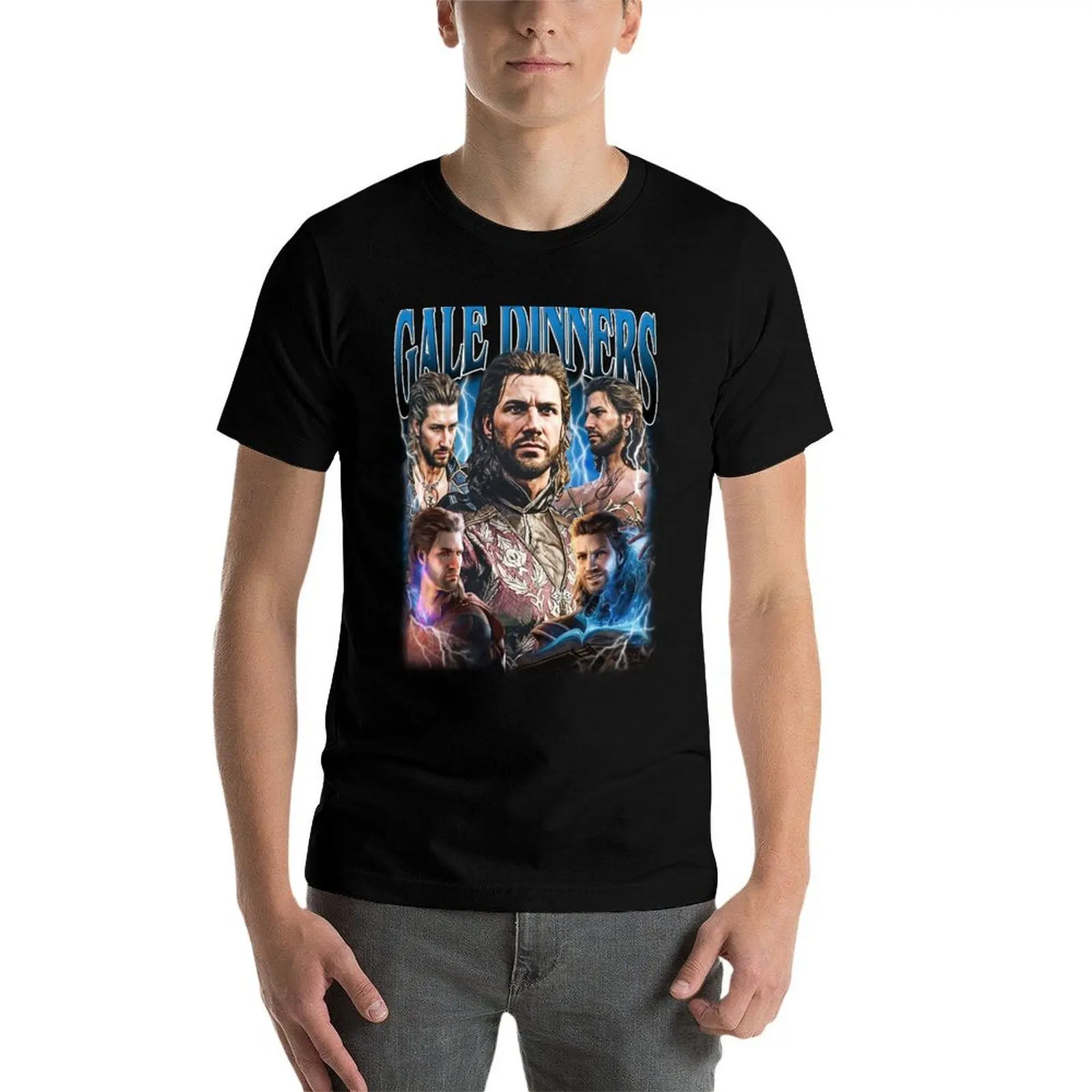 Gale Dinner Hunger Games Inspired T-Shirt man t shirt cotton high quality black cotton t-shirt plain for man package T-Shirt