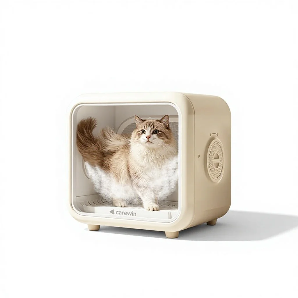 Double Fan Intelligent Automatic Silent Pet Drying Box for Cats & Dogs Model H2 220V Non-Boom Type