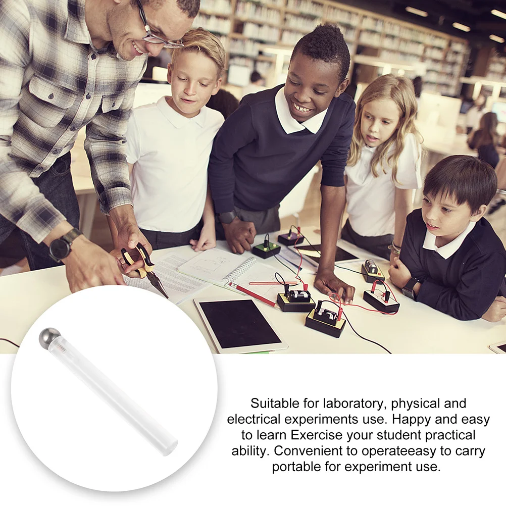 3 قطع من معدات التدريس الكهروستاتيكية لأداة الاختبار مثالية لتوضيح المبادئ في تجارب الفصل الدراسي