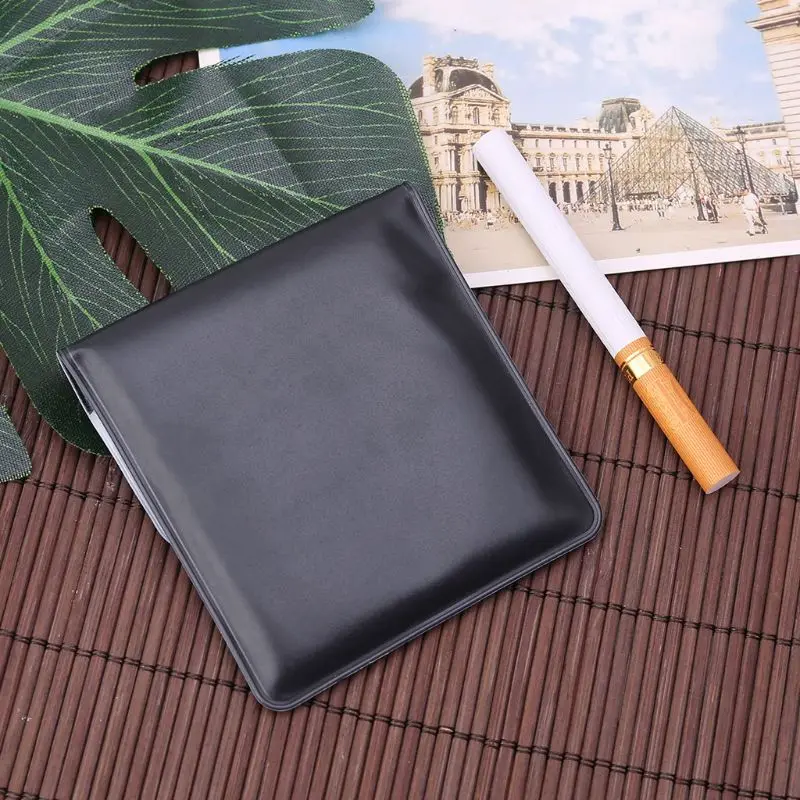Portable Ashtray Pocket Smoking Cigar Storage Bag Fireproof PVC Odor