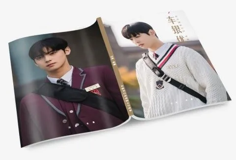 Cha Eun-Woo Photobook Set With Poster Lomo Card Bookmark Picturebook Photo Album Artbook Fans Gift