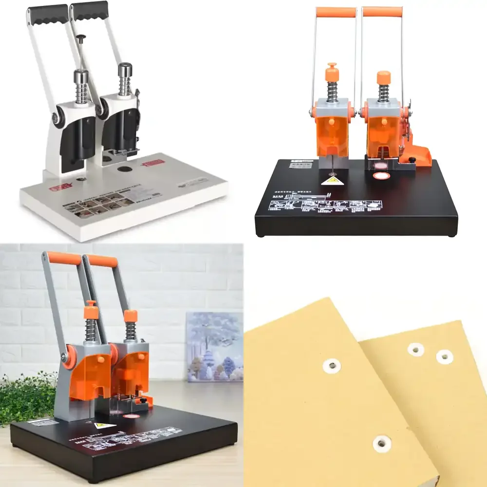 R400 Office Equipment Manual Voucher Binding Machine Notebook Making Machine