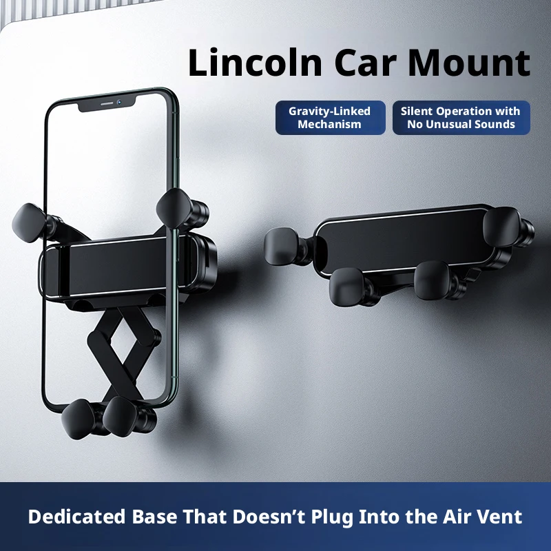 Suitable for Volvo S60 2020-2026 car interior accessories easy to install convenient to take and place gravity car phone holder