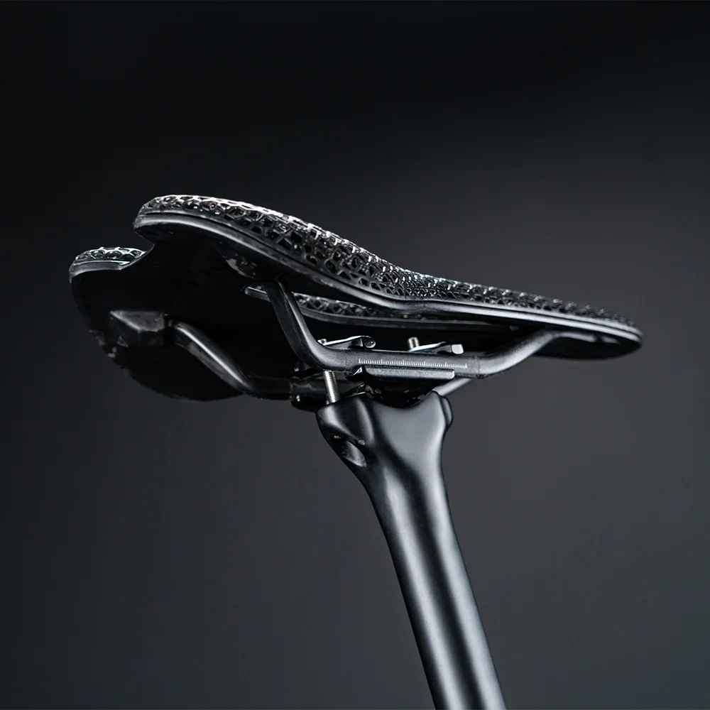 NEW ONIRII 3D Printed Bike Saddle Carbon Hollow Seat 6 Partition Comfortable Breathable Cycling Seat for Road MTB Bicycle