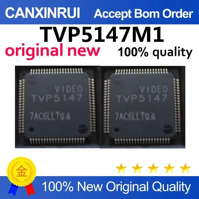 (5-100piezas)TVP5147M1 Single chip digital video decoder In stock