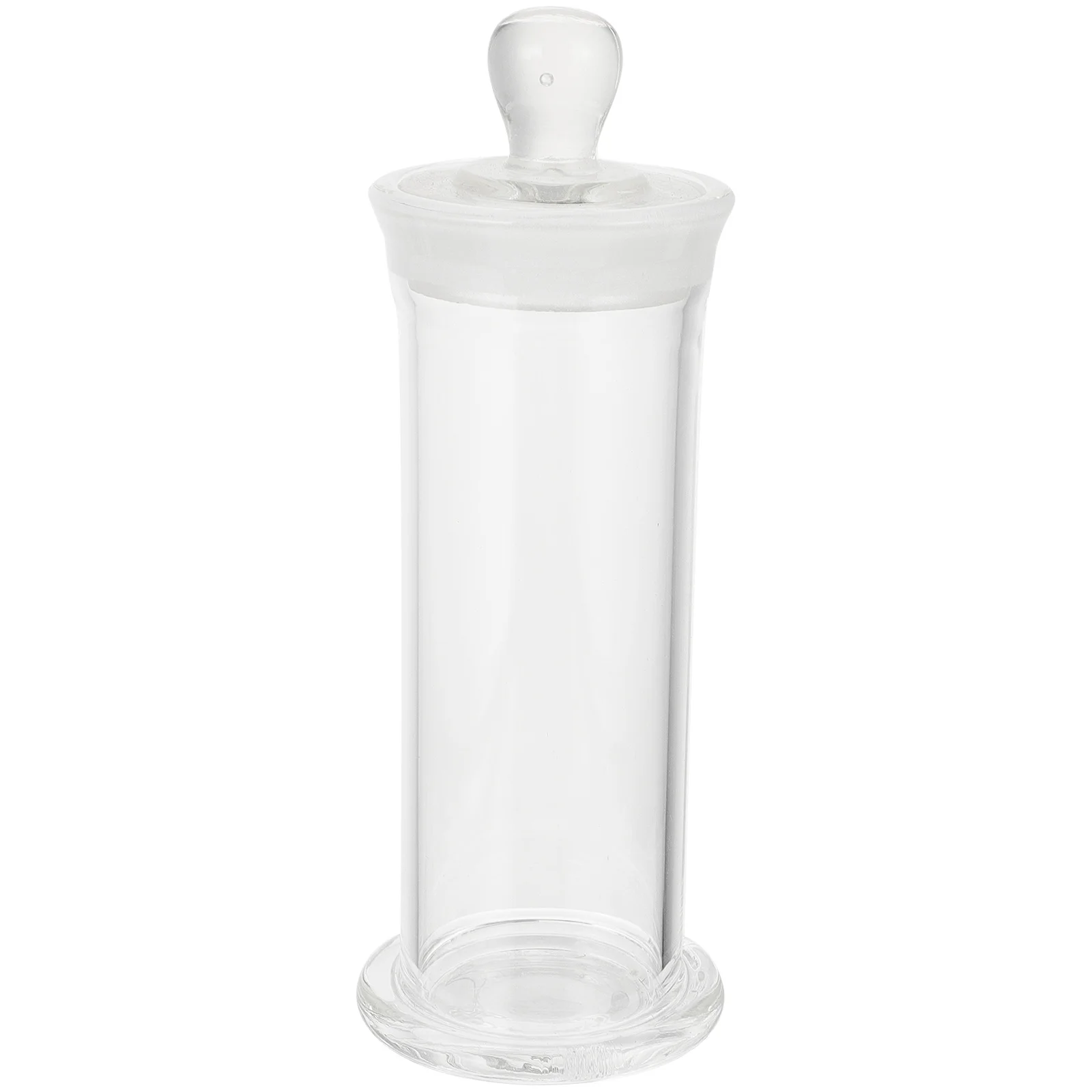 

1Pcs Glass Storage Bottle Specimen Jar with Cover Prevents Liquid Spatter Ideal for Lab Research and Science Experiments