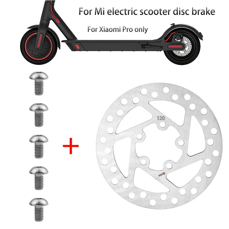 110MM 120mm Electric Scooter Disc Brake Rotor for MI Pro/Pro2/M365 Electric Scooter Brake Rotor Durable E-Bike Disc Rotors