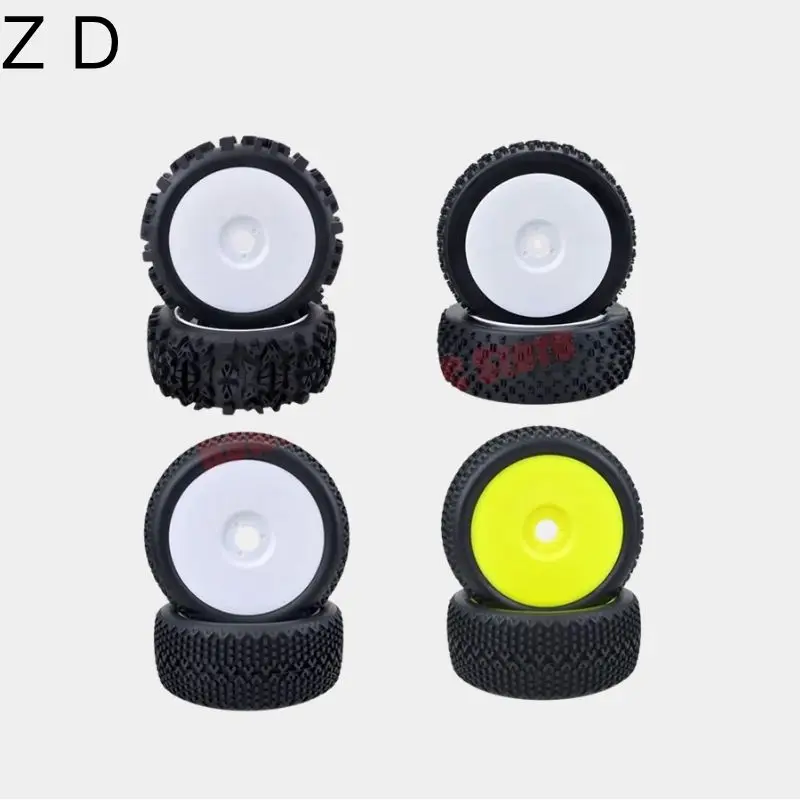 

ZD Racing 4PCS 1/8 RC Колесо Резиновая шина 120MM 112MM Шина 17mm Шестигранная ступица для 1/8 RC Car Monster Truck on Road Off-road
