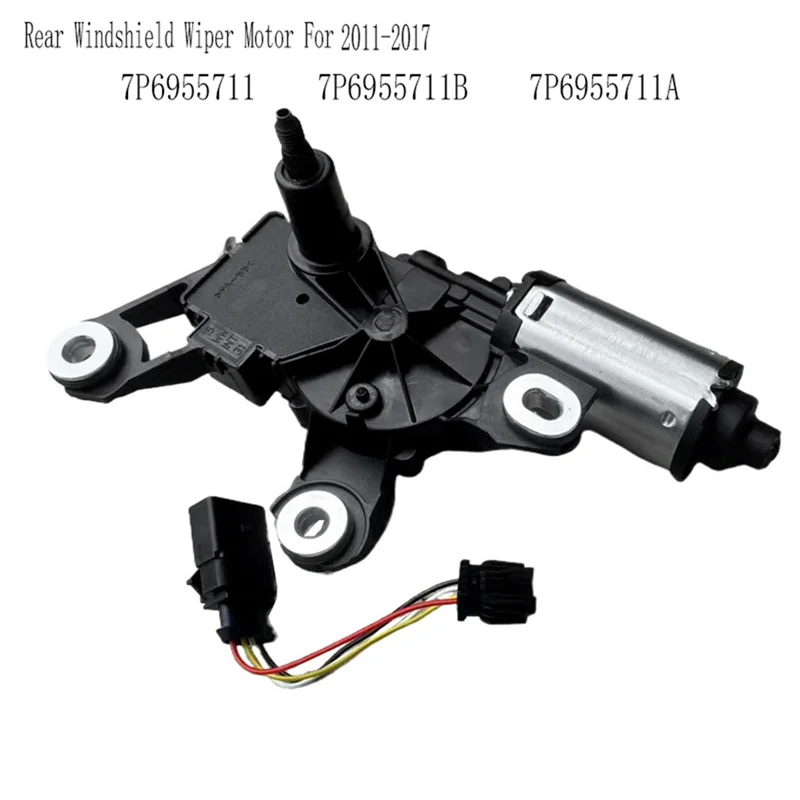 

For Porsche Cayenne Rear Windshield Wiper Motor- Touareg 2011-2017 Fit-Part Numbers 7P6955711, 7P6955711B, 7P6955711A