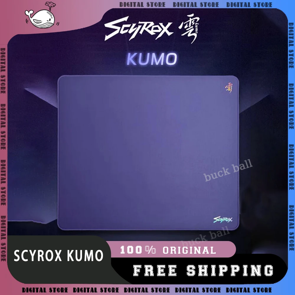 Scyrox KUMO Mousepad Exquisite Surface Control Mousepad Custom Inoac SlimFlex Poron Foam Mouse Pad Short TTK Valorant CS Gamer