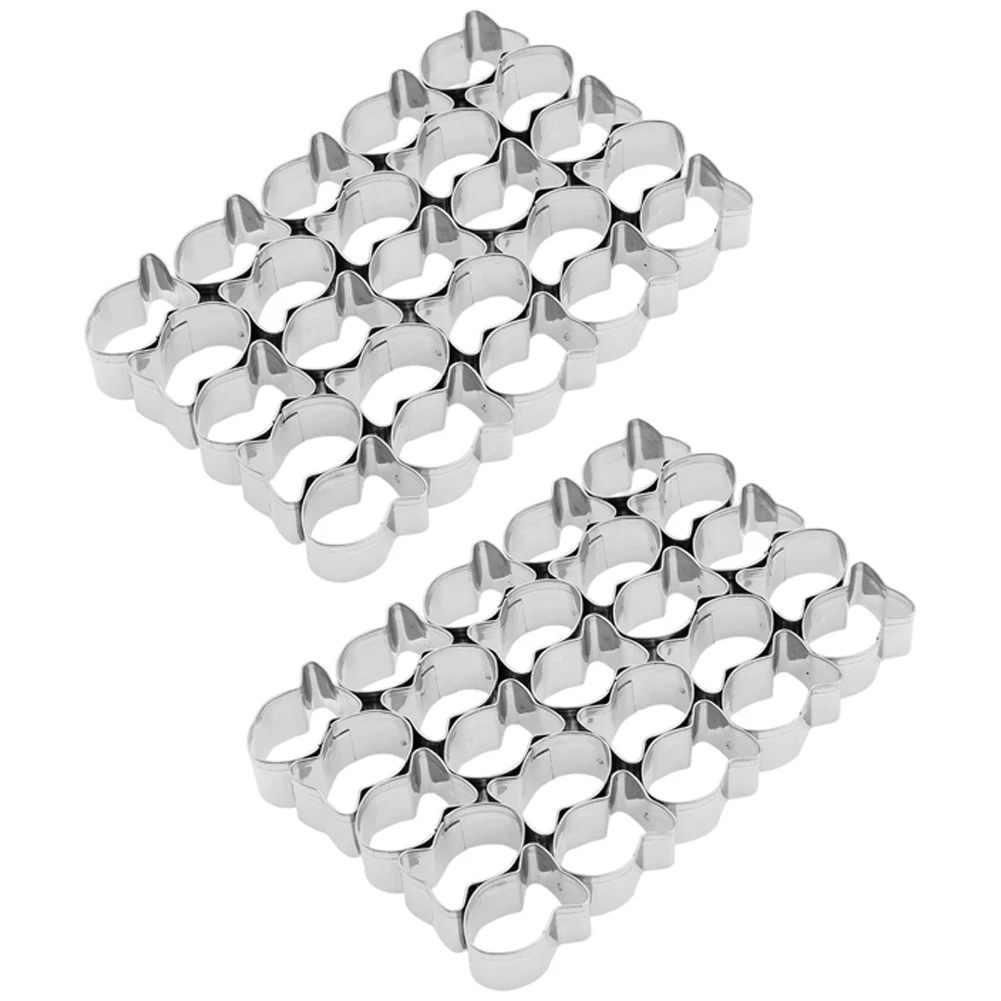 Baking Molds Fish Shape Molds Holiday Baking 25 Cavity Cutter Baking Efficiency Easy To Clean Fun Baking Activity