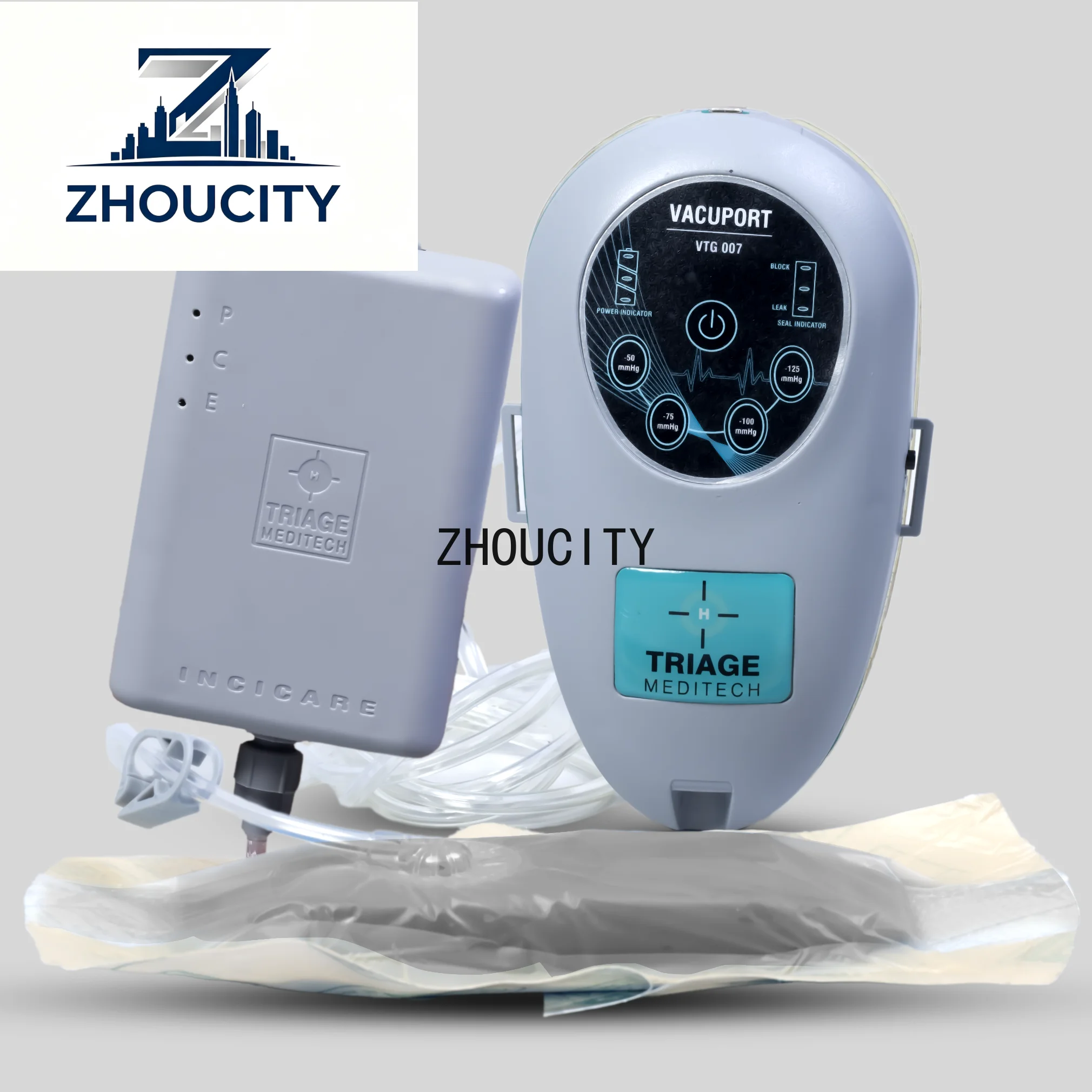 Triage Portable NPWT Vac Medical Machine Negative Pressure Wound Therapy Device for Wound Care Medical Supplies