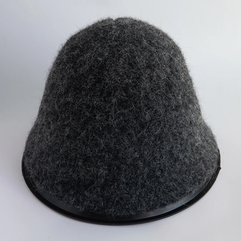Women's Winter Fuzzy Bucket Hat Soft Plush Texture Warm Korean Style Panama Hat Casual Retro