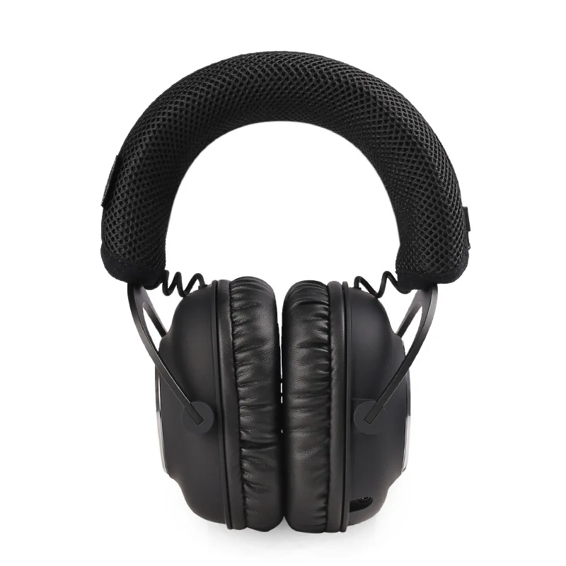Kopfhörer-Reißverschluss-Stirnband aus Strickstoff, Schutzhülle, Kopfbügel-Abdeckung, hochwertiges Gefühl für Logitech GPROX2 / G PRO X Kopfhörer – Detail 1