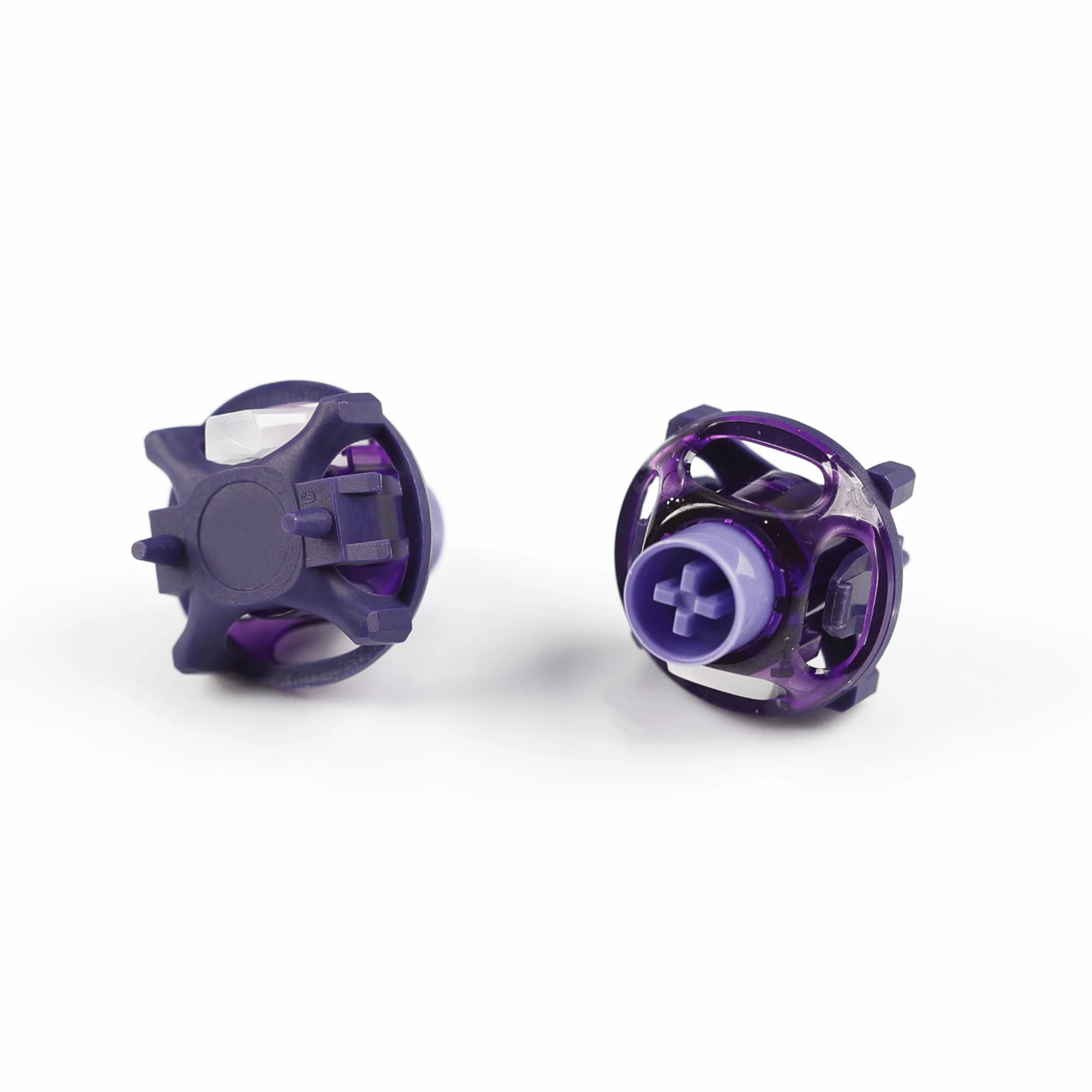 UFO Magnetic Switches Silver Mist Illusion Purple Peach Pink Linear Switch for HiFi Typing Sound for Hall Effect Keyboard