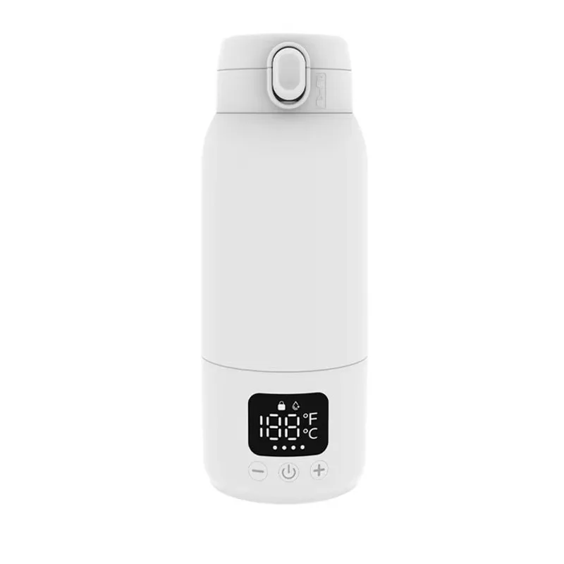 Portable Stainless Steel 17oz 500ml 100W Fast Heating Baby Bottle Milk Warmer for Baby Travel