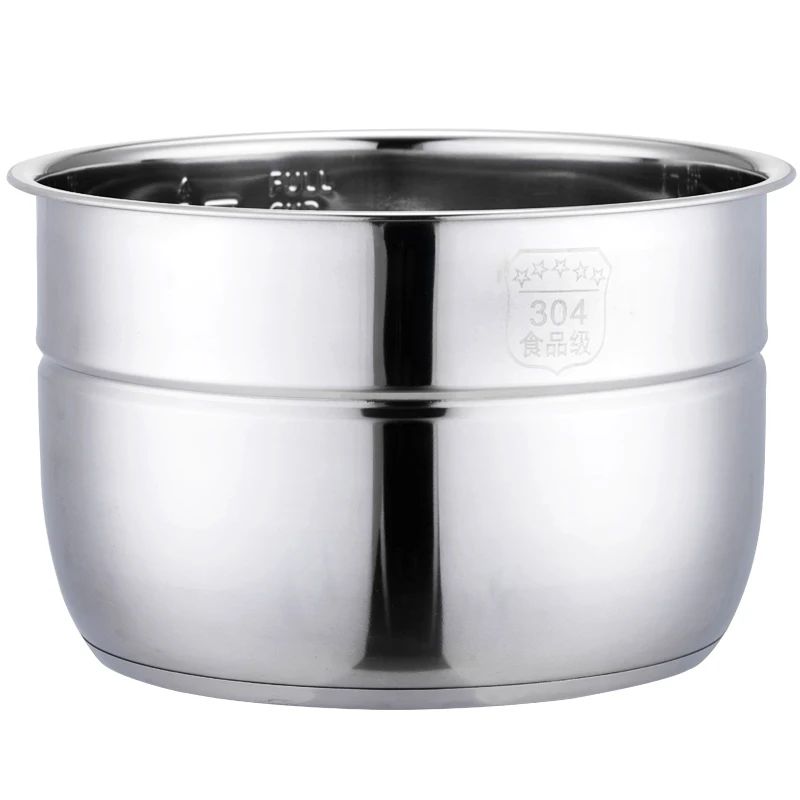 

10L12L Electric Pressure Cooker Liner Stainless Steel 304 Food Grade Multi-Bowl Soup Porridge Pot Bile Cooker Accessories