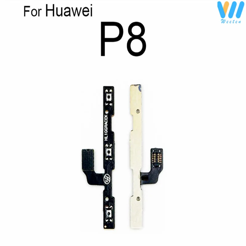 For Huawei P7 P8 P9 P10 P20 Pro P10 P9 Plus Lite-Mini Mini Power Volume Buttons Flex Cable Side Keys Switch Flex Part P9 P8 Lite