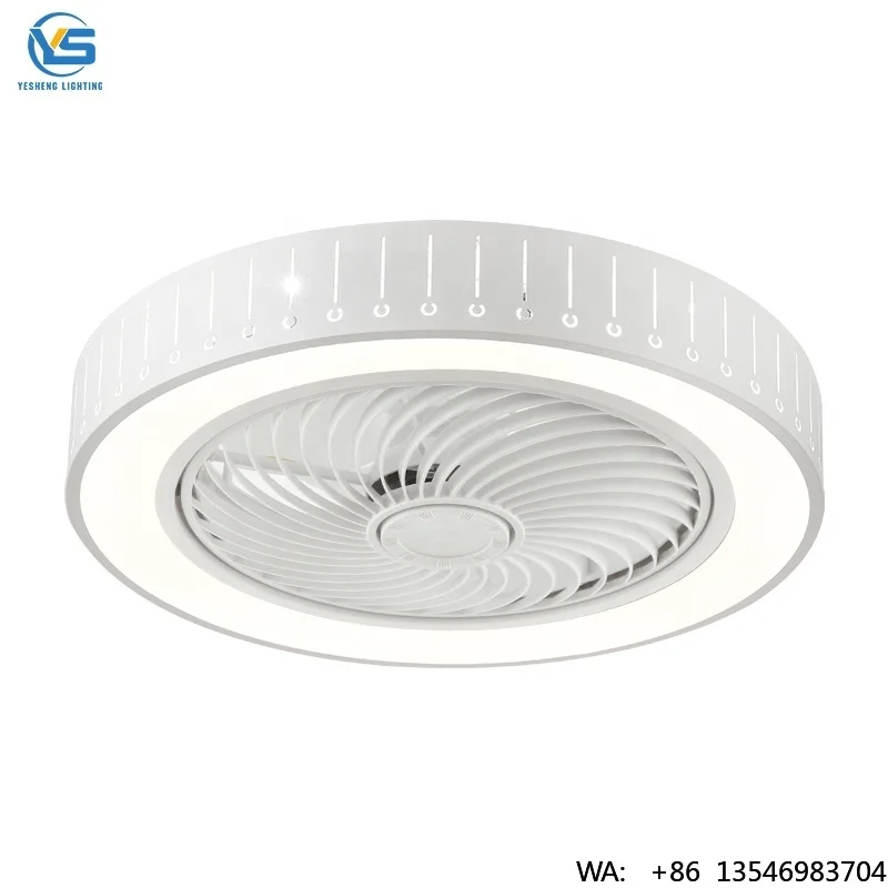 732E Smart Ceiling Fan with Remote and Light 50cm 60cm for Bedroom Ceiling Fan with Light Manufacturers