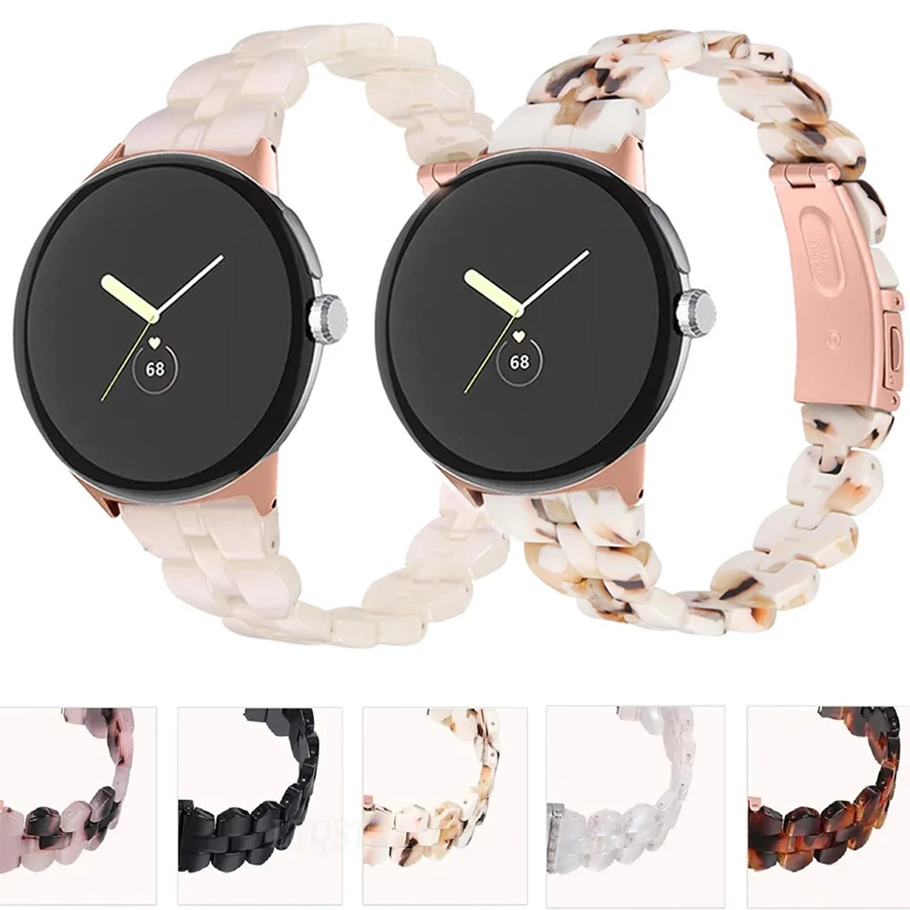 

Resin Strap For Google Pixel Watch 2 Women Watchband Waterpoof Bracelet For Google Pixel Watch Correa Colorful Bands Accessorie