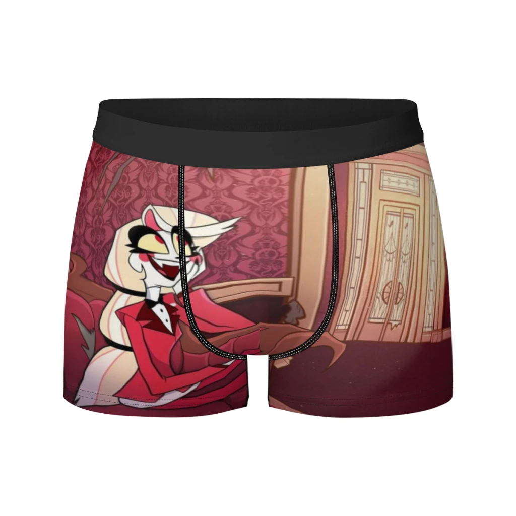 Hazbin-Hotel Men Underpants Man Breathable  Boxer Shorts Men's Panties Underwear Gift