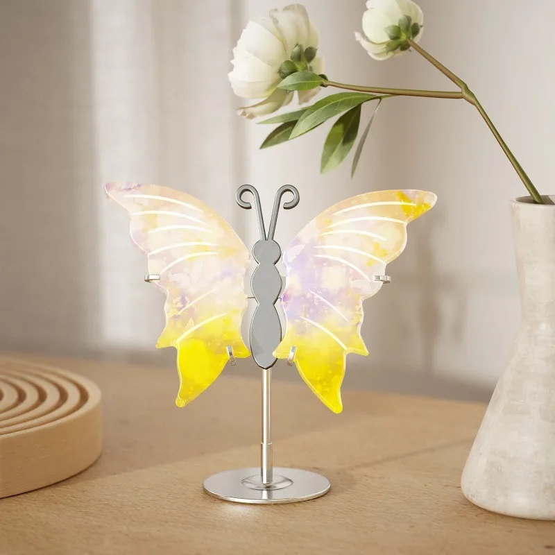 Pendentif en forme d'aile de papillon, ornement en gypse, moule en Silicone, bricolage d'aromathérapie, décoration de salle de printemps, moule en résine, artisanat de maison